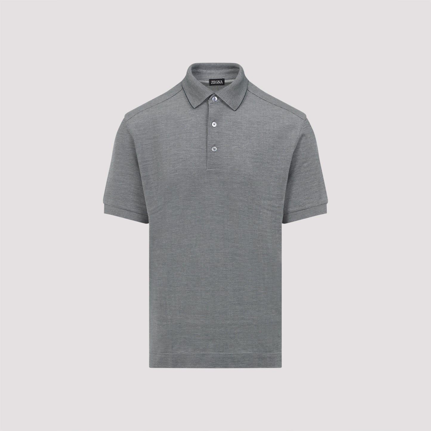 Zegna Cotton and Silk Polo