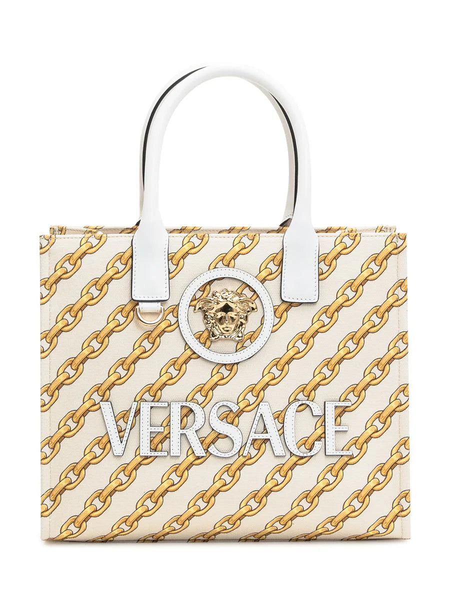Versace Small Tote Fabric