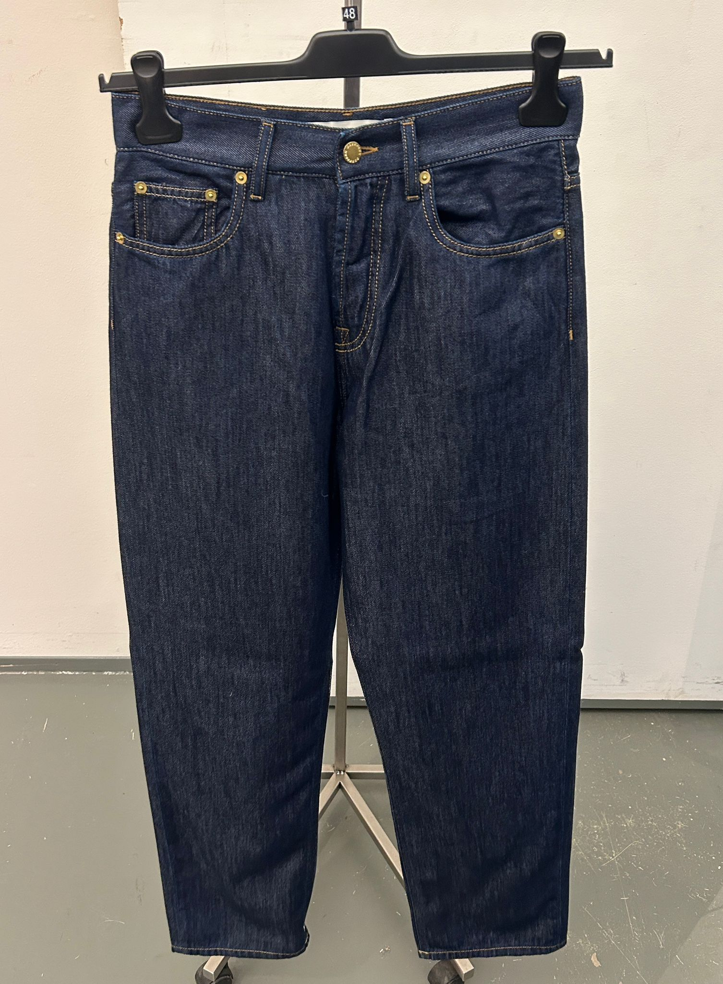 Relaxed fit denim jeans