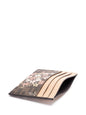 FENDI FLOWER BOUQUET FF FABRIC CARD HOLDER
