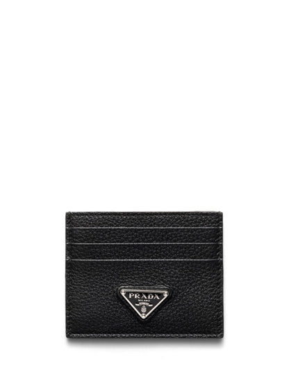 GRAINED LEATHER CARD HOLDER