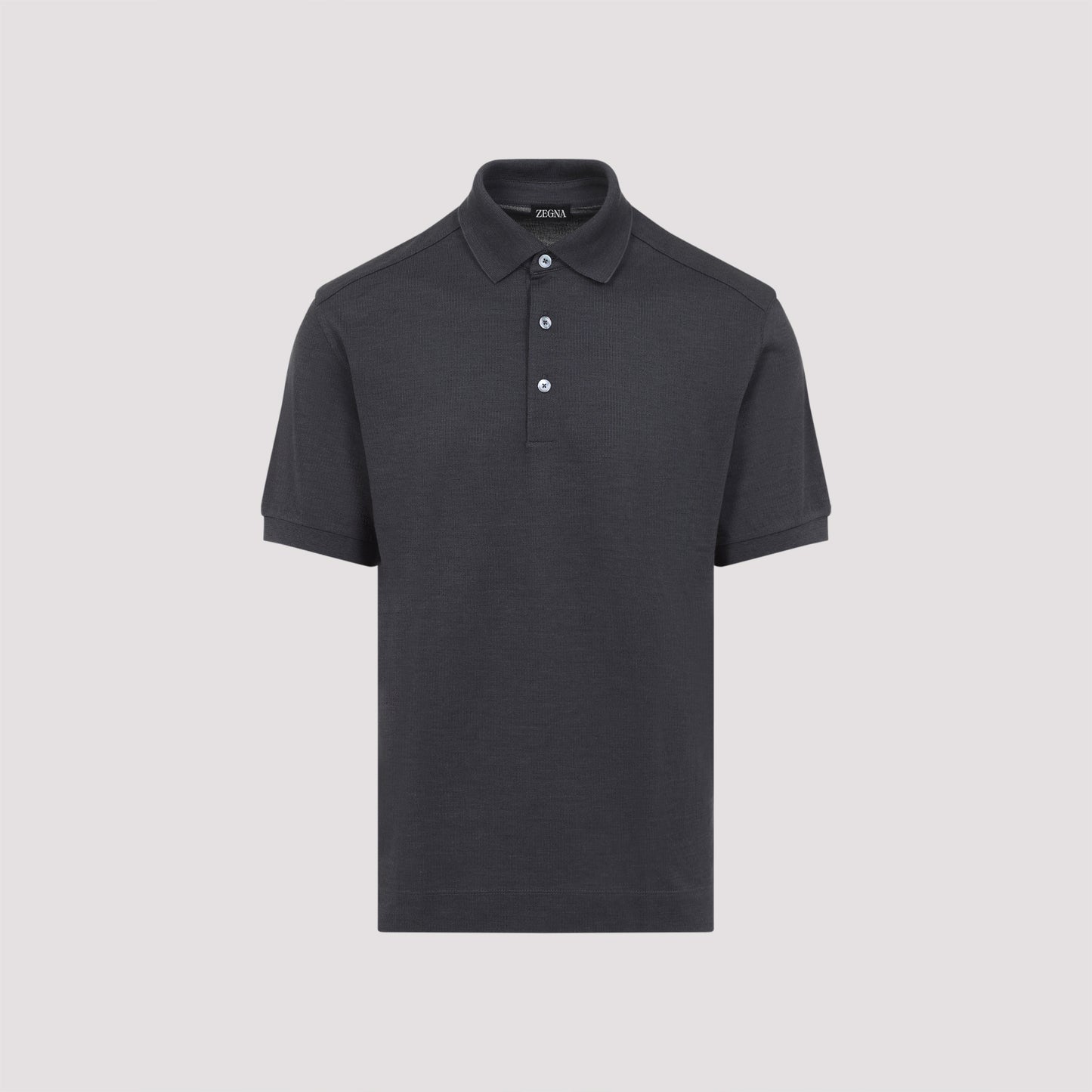 Zegna Cotton and Silk Polo