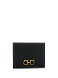 HAMMERED LEATHER GANCINI COMPACT WALLET