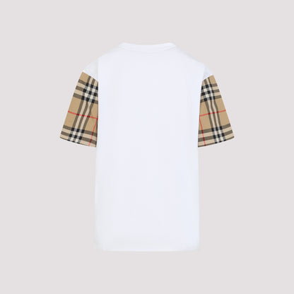 Burberry Carrick Short Sleeves Check T-Shirt