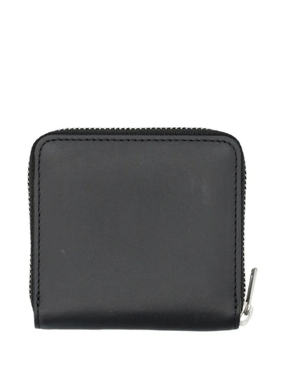 ZIP-AROUND LEATHER WALLET