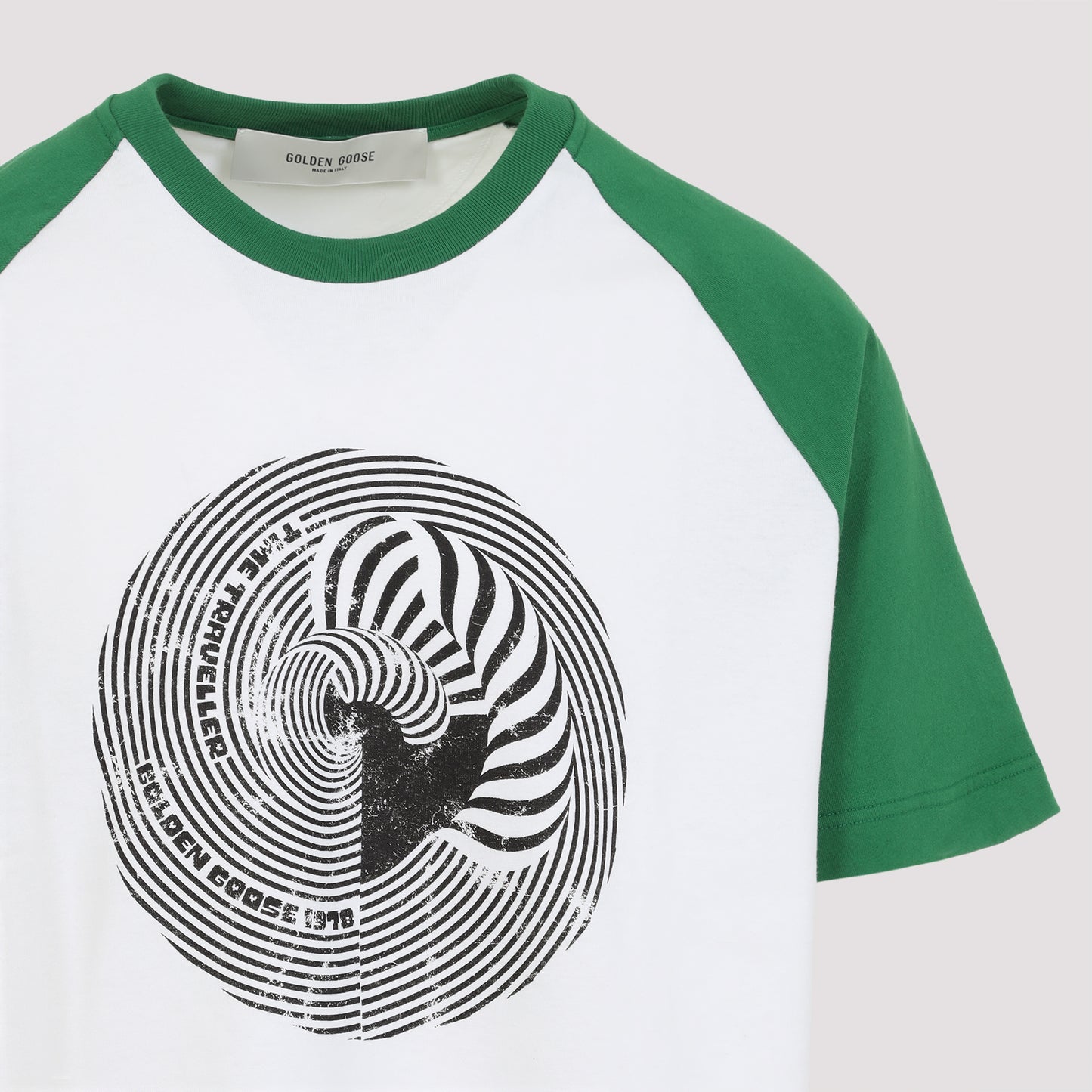 Golden Goose Raglan Crop T-Shirt