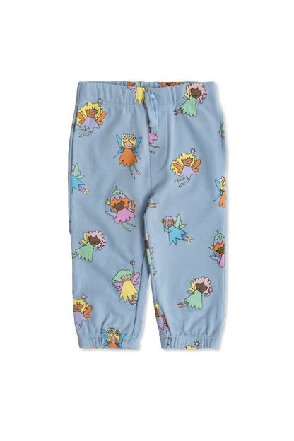 Sweatpants with colorful print