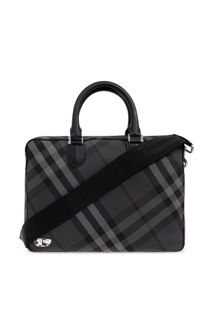 Briefcase with shoulder strap