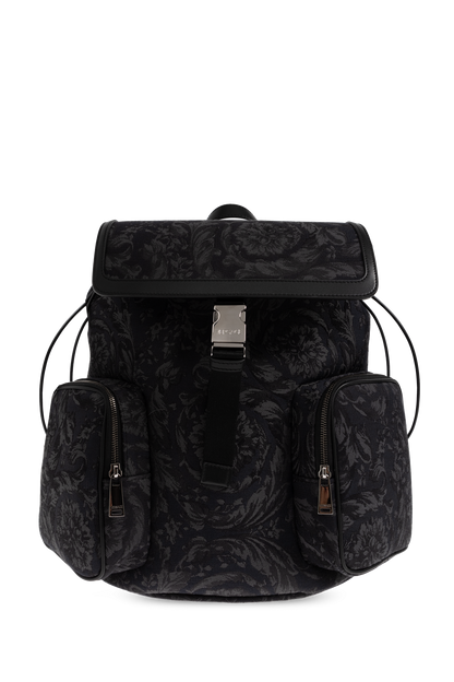 Backpack with Barocco pattern