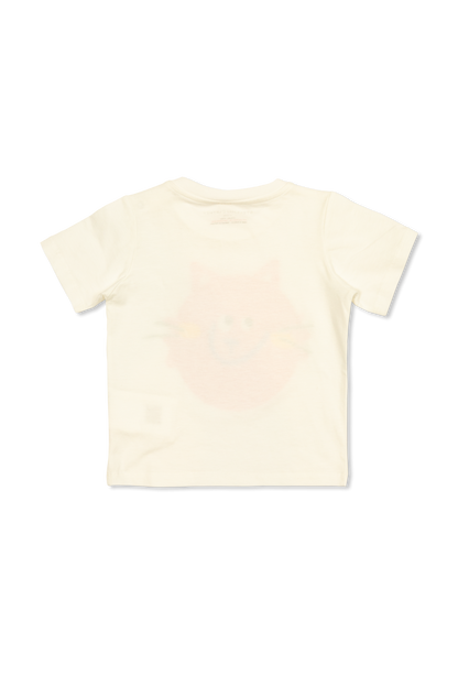 T-shirt with cat motif