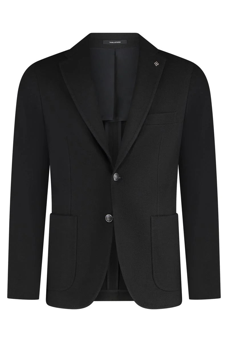Tagliatore Single-Breasted Cotton Blazer