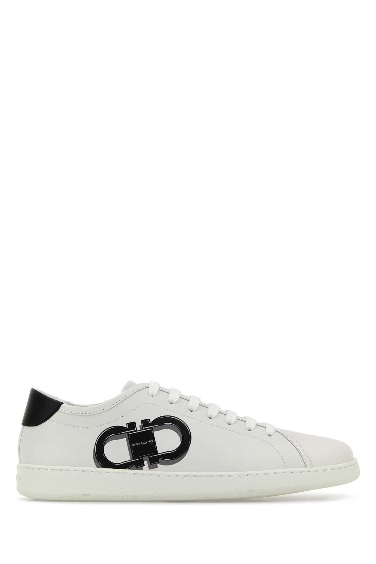 White leather Brandy 1 sneakers