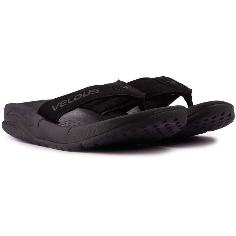 Velous Pacific Sandals, Black Black