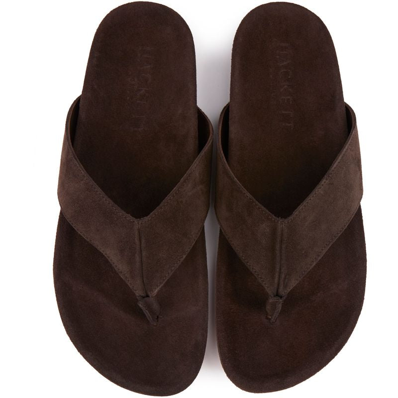 Hackett London Santorini Resort Sandals, Brown