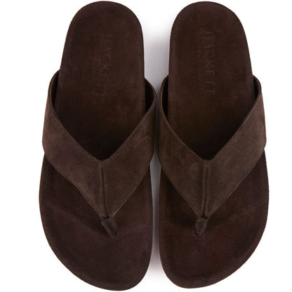 Hackett London Santorini Resort Sandals, Brown
