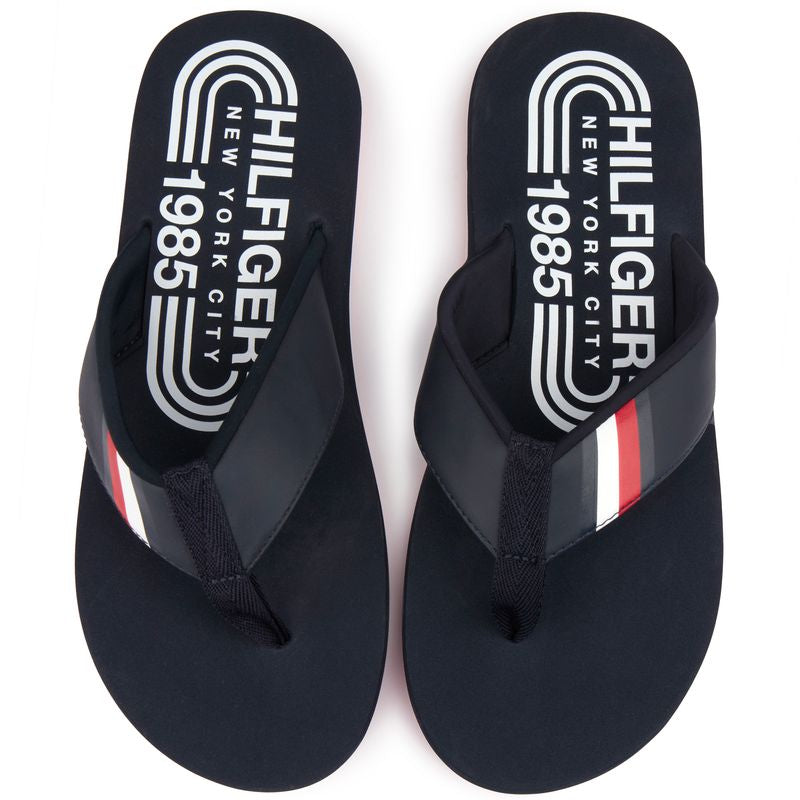 Tommy Hilfiger Padded Beach Sandals, Navy Blue